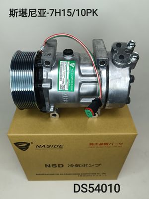 10PK Grooves Truck Air Conditioning Compressor 24V/12V For Scania