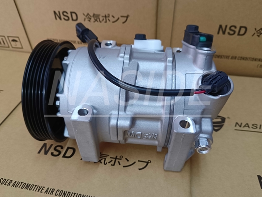 Auto AC Conditioning Compressor For Kia Hyundai 977011R900 DVE12 5PK 117MM P30013411