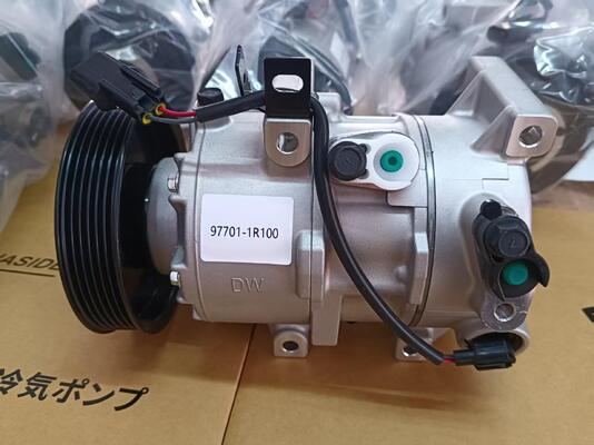 Un buen precio. Compresor de aire acondicionado automático para Kia K2 997011R100 Hyundai Accent 2012-2016 Kia Rio 2012-2015 en línea