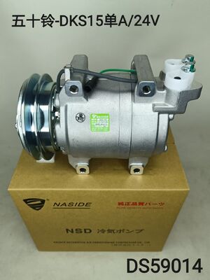 Qualità Compressore di condizionamento automatico per Isuzu 990B773996 DKS15D 24V 1PK fabbrica