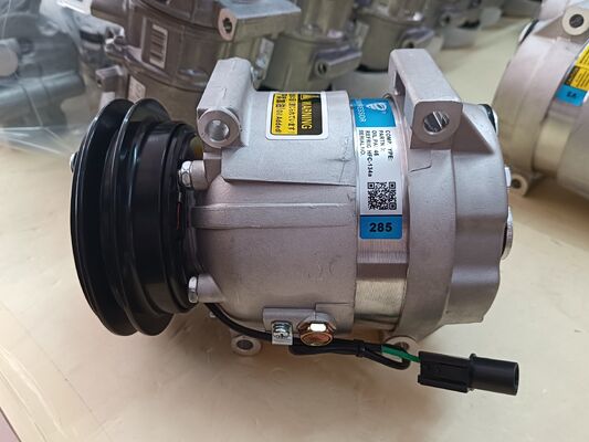 Auto AC Conditioning Compressor For Hyundai excavator 11Q6-90040 R220LC-9S 11Q690040