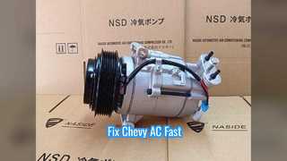 Chevy AC Compressor Replacement Malibu Cruze Orlando