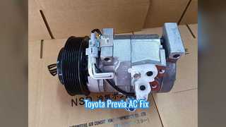 Toyota Previa AC Compressor 10S17C Replacement
